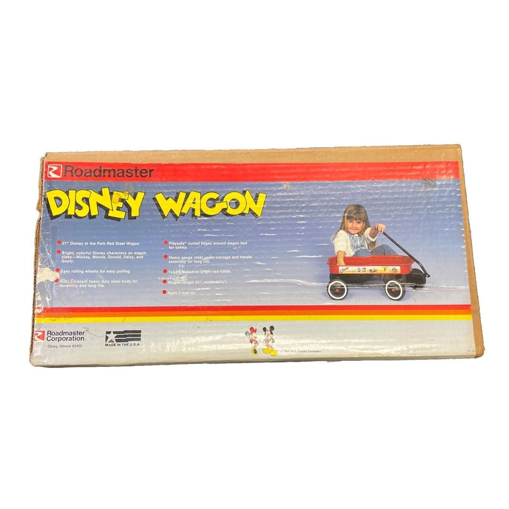 Disney Wagon Roadmaster Kids Vintage Ride On Toy‎